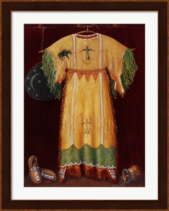 Framed She Wore A Yellow Dress Print