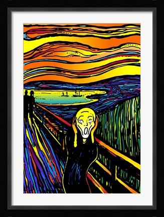 Framed Scream 2 Print