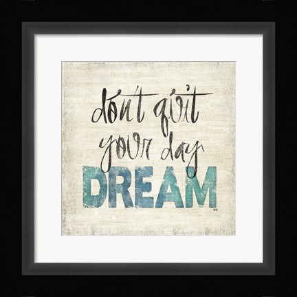 Framed Love and Daydream II Print