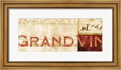 Framed Vin Sign II Print