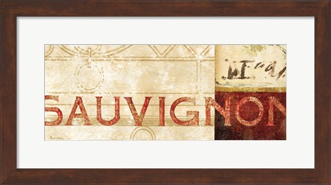 Framed Vin Sign IV Print