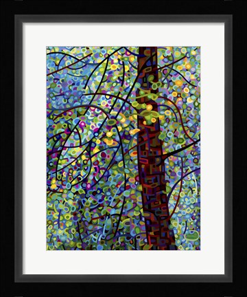 Framed Pine Sprites Print