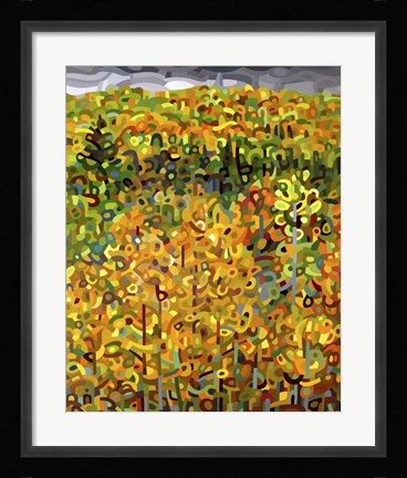 Framed Towards Autumn Print