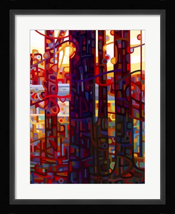 Framed Carnelian Morning Print