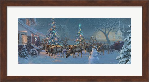 Framed Christmas Travelers 1 Print