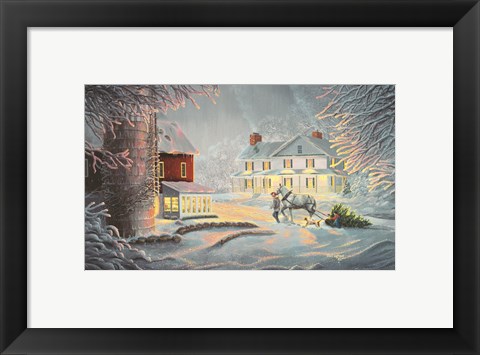 Framed Coming Home Print