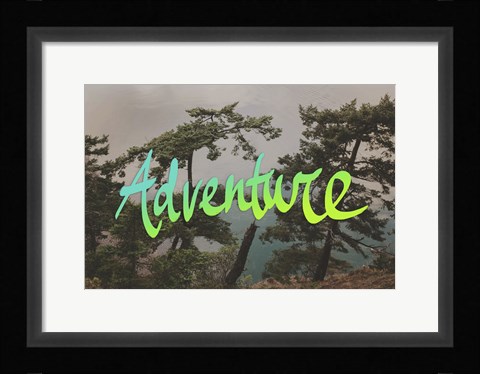 Framed Adventure (Whidbey Island) Print