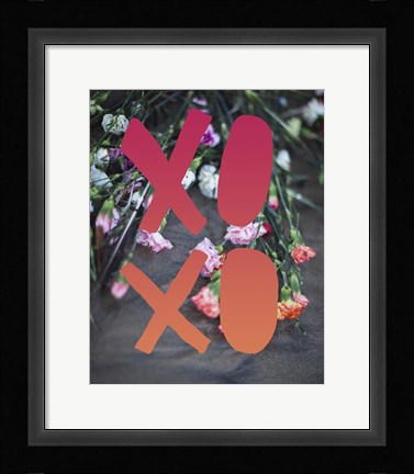 Framed XOXO Print