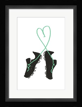 Framed Futbol Love Print