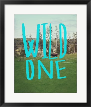 Framed Wild One Art Print