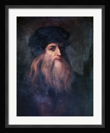 Framed Self Portrait Print