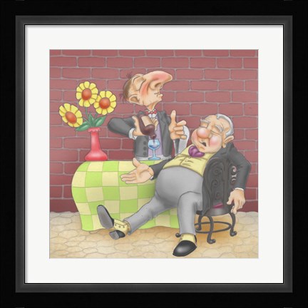 Framed More Wine Print