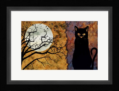 Framed All Hallow's Eve 1 Print