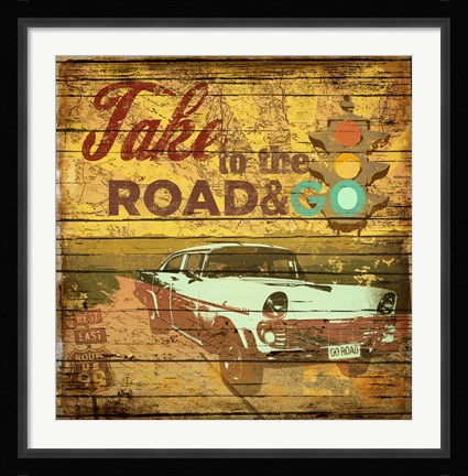 Framed Take to the Road Print