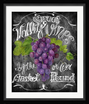Framed Sweet Valley Vines Print