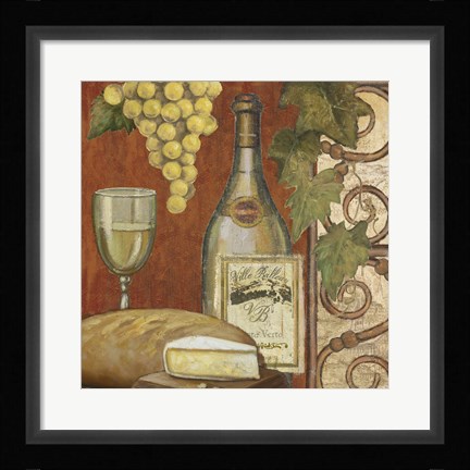 Framed Wine and Cheese Tasting 2 Print