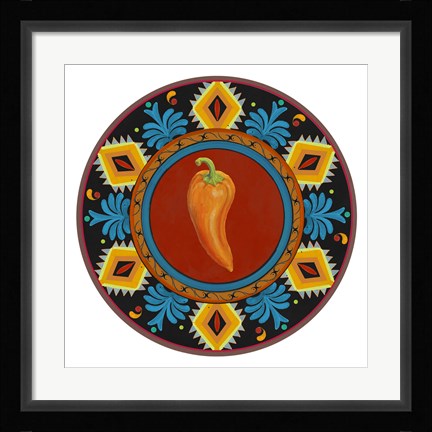 Framed Talavera Tex-mex II Print