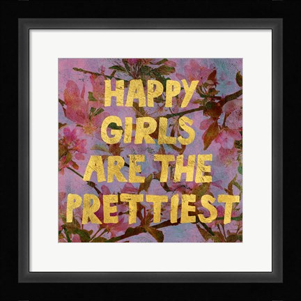 Framed Flowersay 2 Print