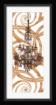 Framed Rococo Sparkle Print