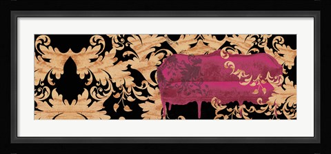 Framed Rococo Settee Print