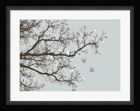 Framed Winter Whimsy Print