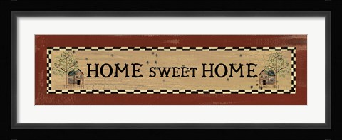 Framed Home Sweet Home Print