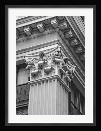 Framed Corinthian Column I Print