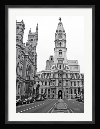 Framed Philadelphia City Hall Print