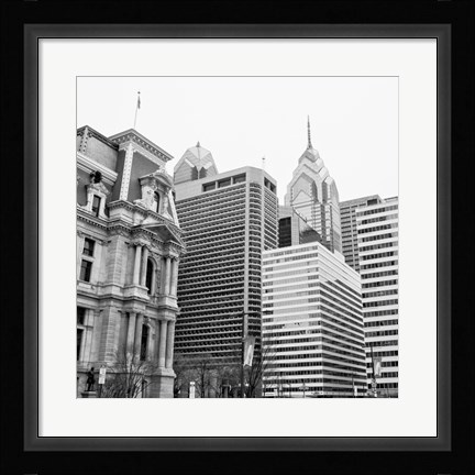 Framed Downtown Philly Print