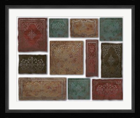 Framed Metal Patch I Print