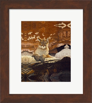 Framed Ahead to the Past Print