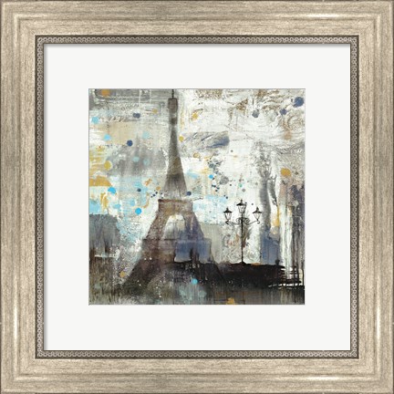 Framed Eiffel Tower Neutral Print