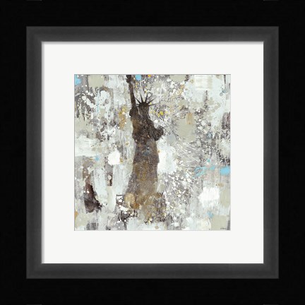 Framed Statue of Liberty Neutral Print