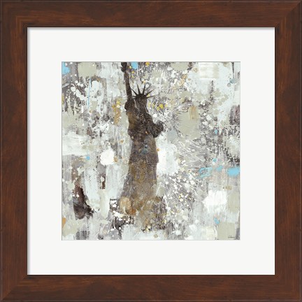 Framed Statue of Liberty Neutral Print