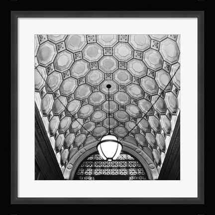 Framed Ceiling Detail Print