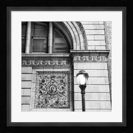 Framed Sculpture Wall I Print