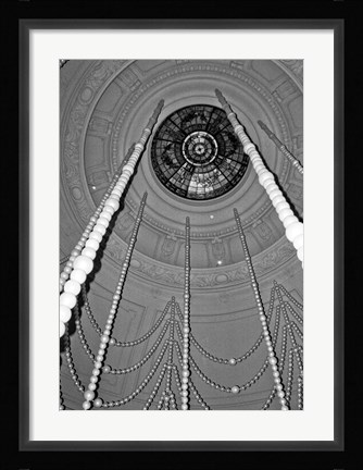 Framed Pearl Swag Print