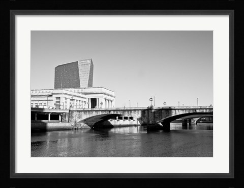 Framed River View Print
