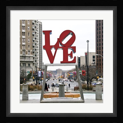 Framed LOVE (Color) Print