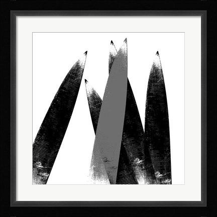 Framed Sharp Edges Print