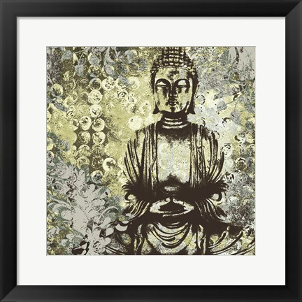 Framed Water Garden Print