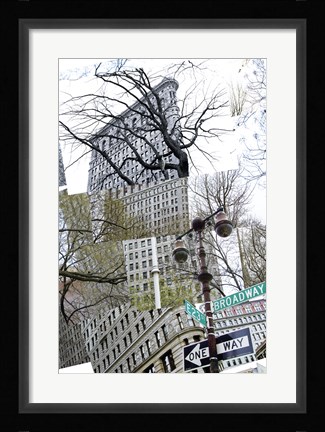 Framed Flatiron Collage Print