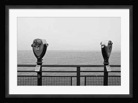 Framed Looking South (b/w) Print