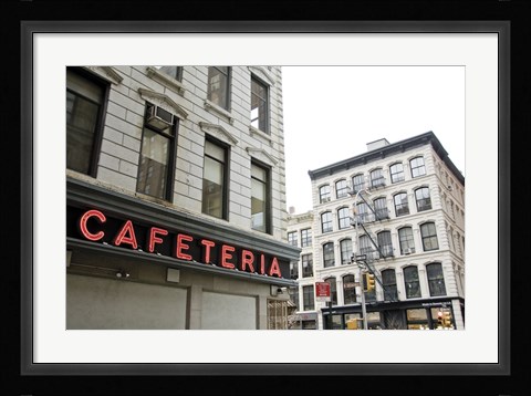 Framed Cafeteria Print