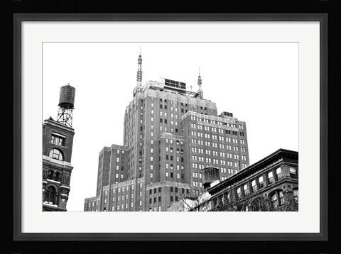 Framed Tribeca, NYC (b/w) Print