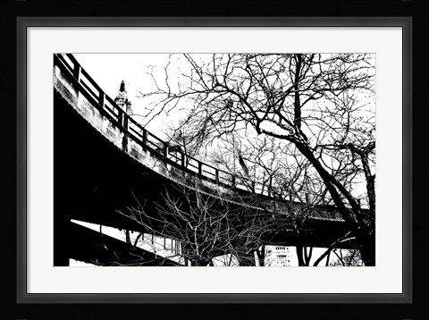 Framed Ramp (outline) Print