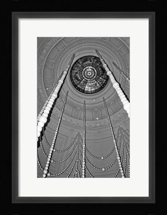 Framed Pearl Swag (detail) Print