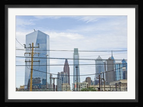 Framed Industrial Skyline Print