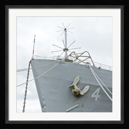 Framed Ship Bow Print