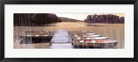 Framed Lakeside Memories Print